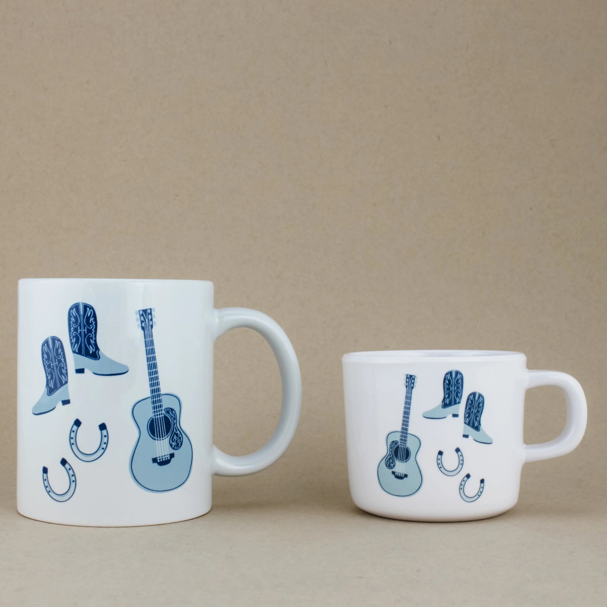 HELMSIE TWO OF A KIND CUP SET: COWBOY