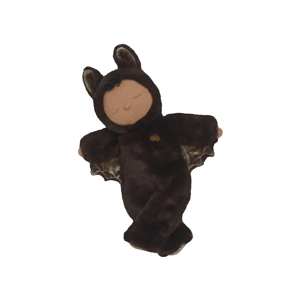 OLLI ELLA COZY DINKUMS BAT OZZIE: DARK UMBER