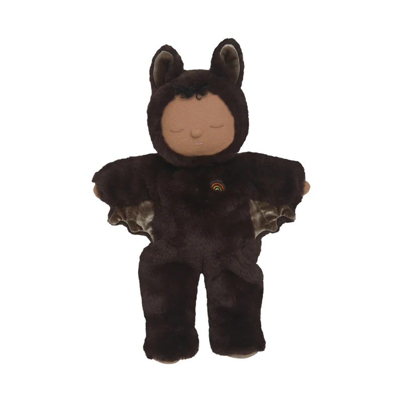 OLLI ELLA COZY DINKUMS BAT OZZIE: DARK UMBER