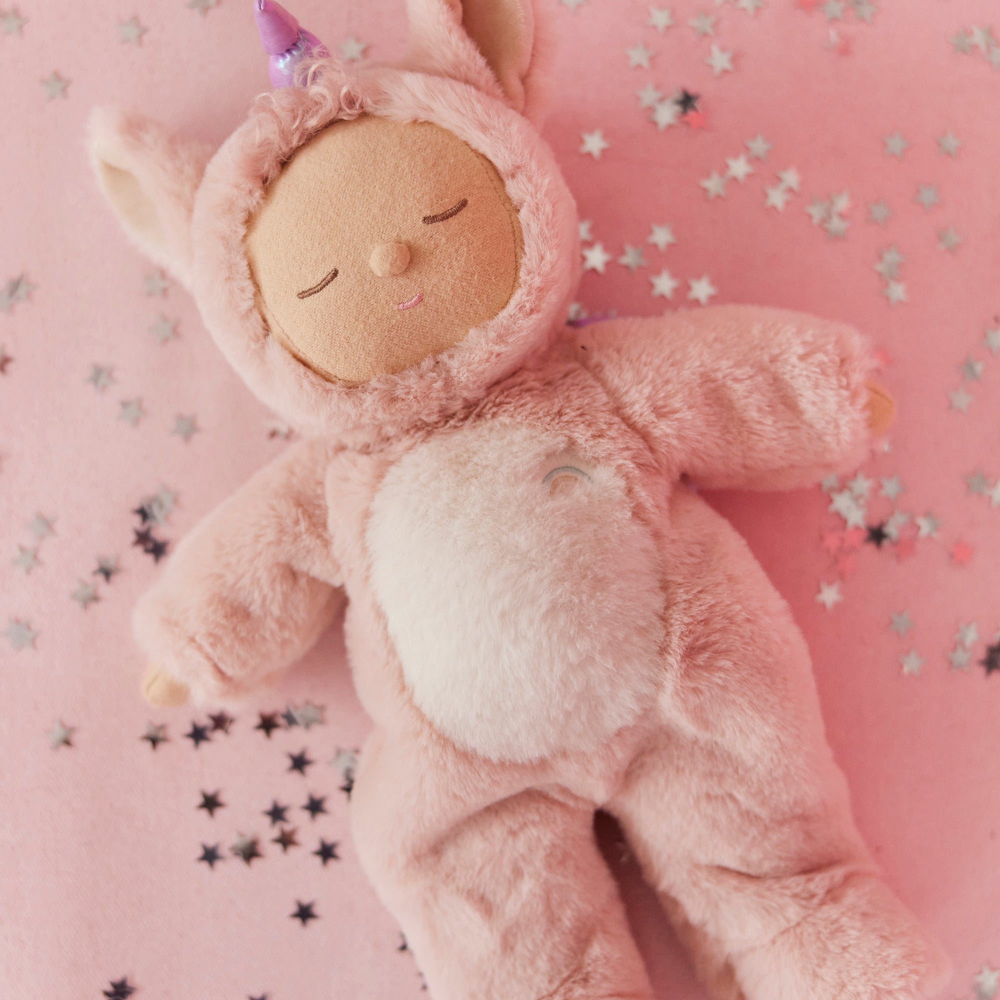 OLLI ELLA COZY DINKUMS UNICORN: SUGARPIE PINK