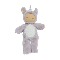 OLLI ELLA COZY DINKUMS UNICORN: SWEETPEA LILAC