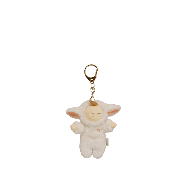 OLLI ELLA COZY BAG CHARM: LAMBY POOKIE
