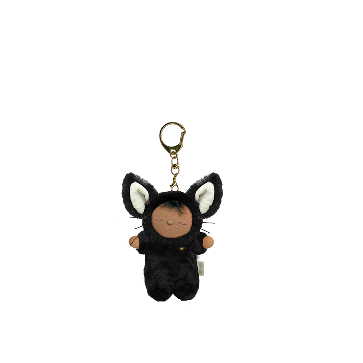 OLLI ELLA COZY BAG CHARM: CAT NOX