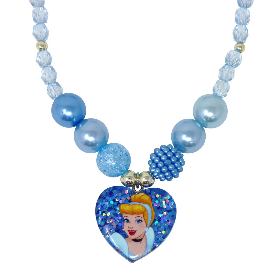 DISNEY PRINCESS CINDERELLA NECKLACE / BRACELET SET