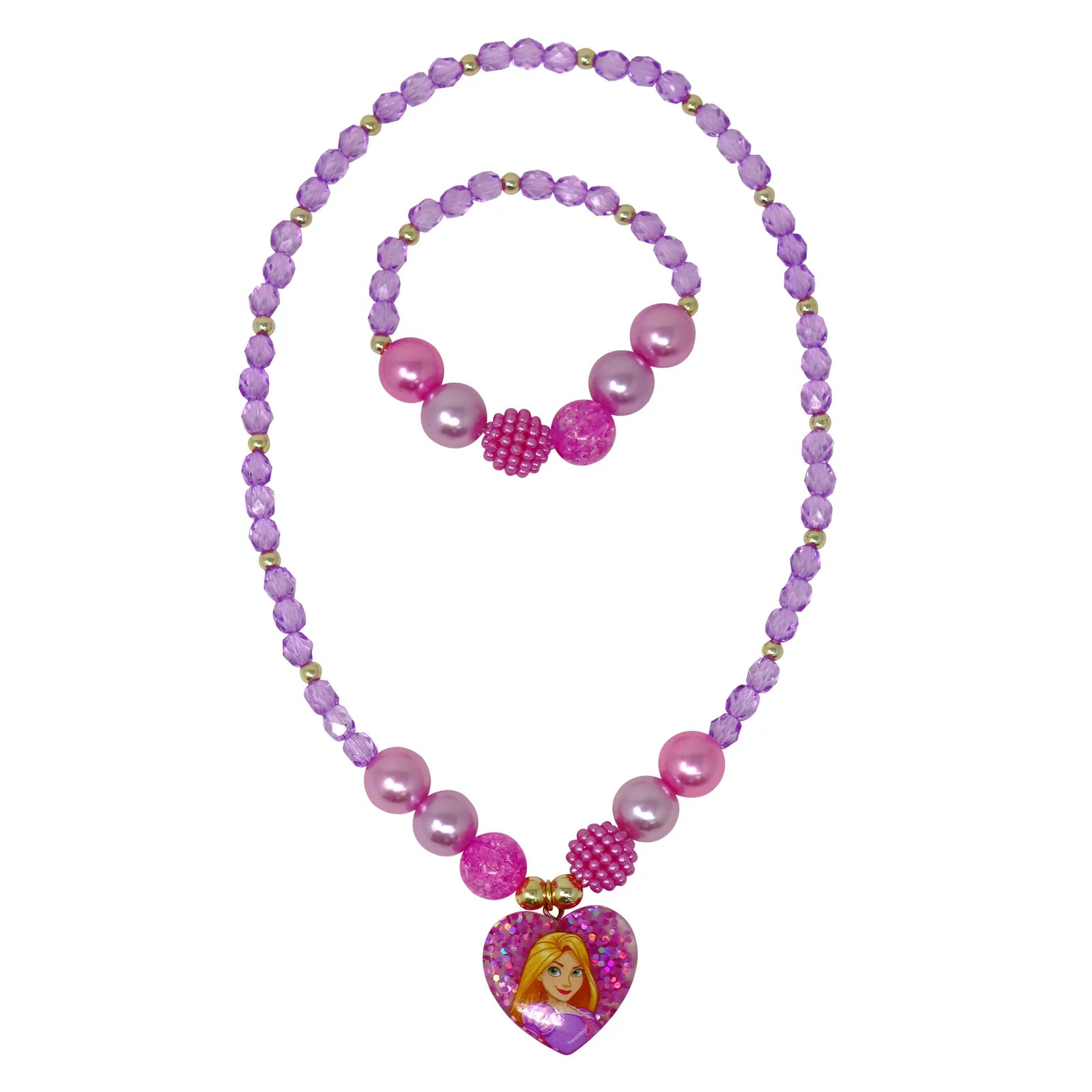 DISNEY PRINCESS: REPUNZEL NECKLACE / BRACELET SET