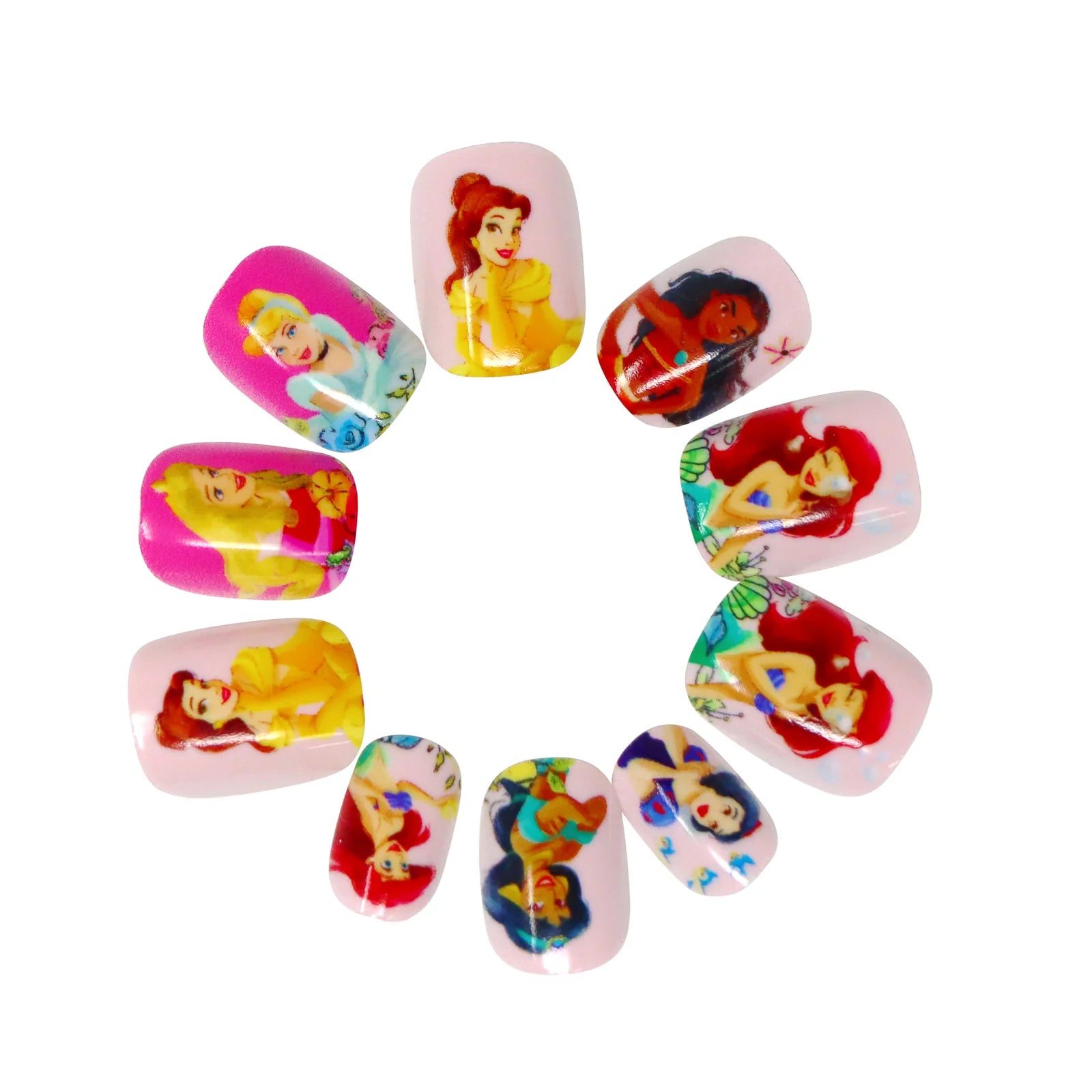 DISNEY PRINCESS PRESS ON NAIL SET