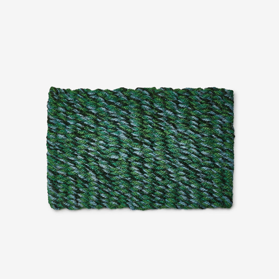 BONNIE AND NEIL WOVEN EMERALD DOOR MAT