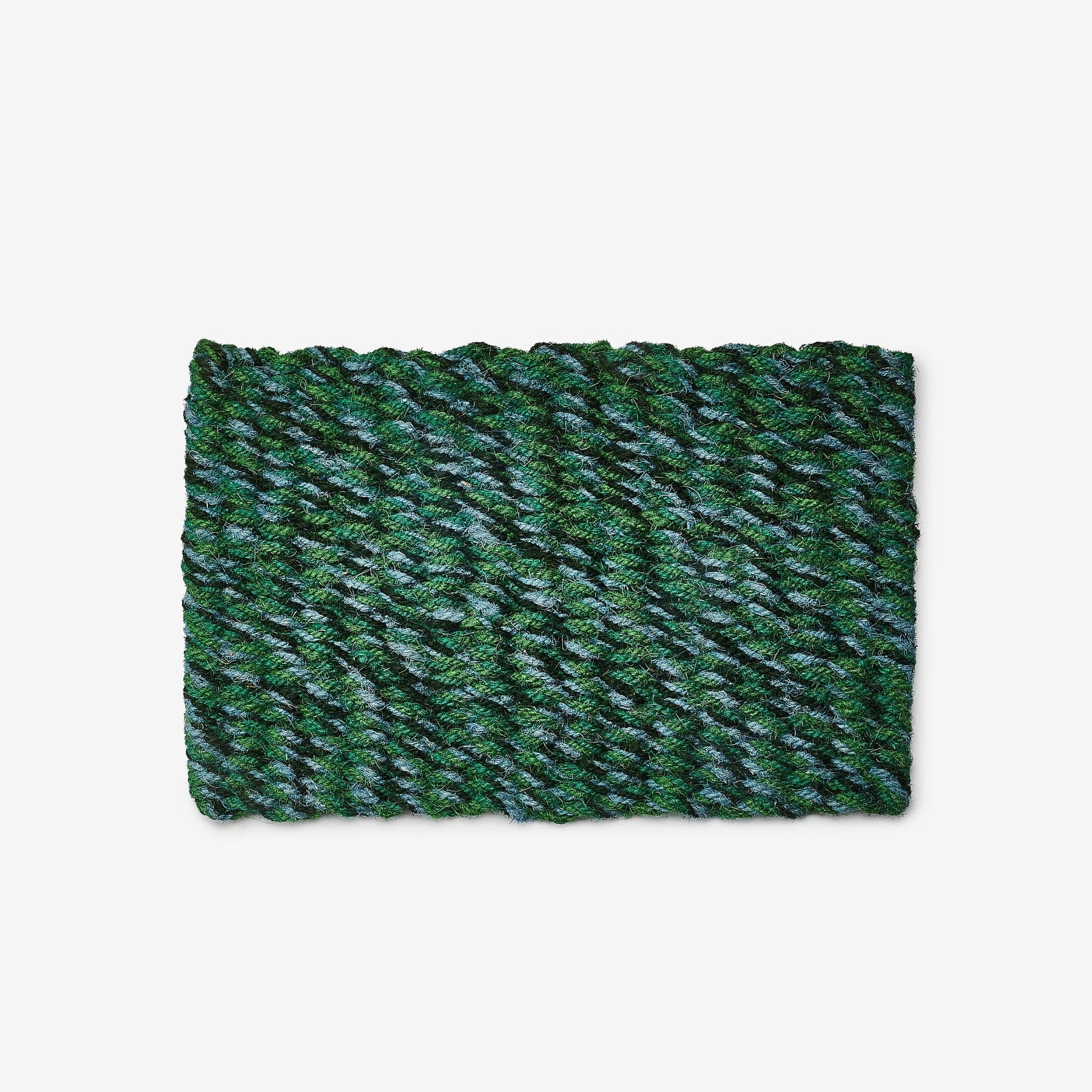 BONNIE AND NEIL WOVEN EMERALD DOOR MAT