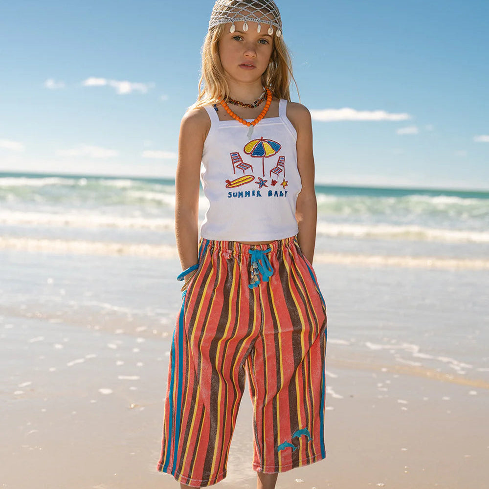 SPICY DUGONG KIDS STRIPE PANTS