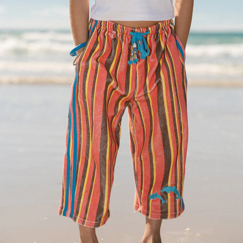 SPICY DUGONG KIDS STRIPE PANTS