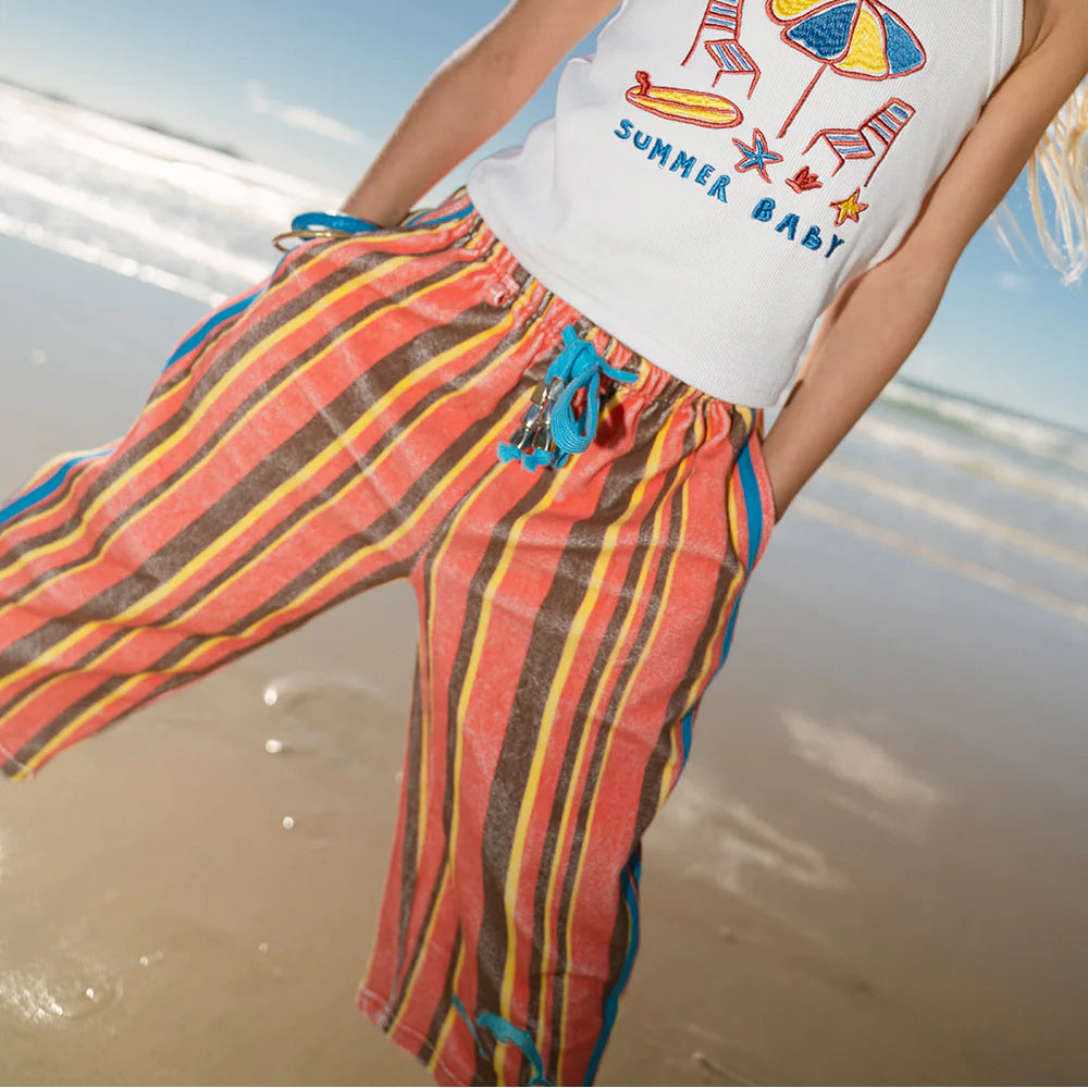SPICY DUGONG KIDS STRIPE PANTS