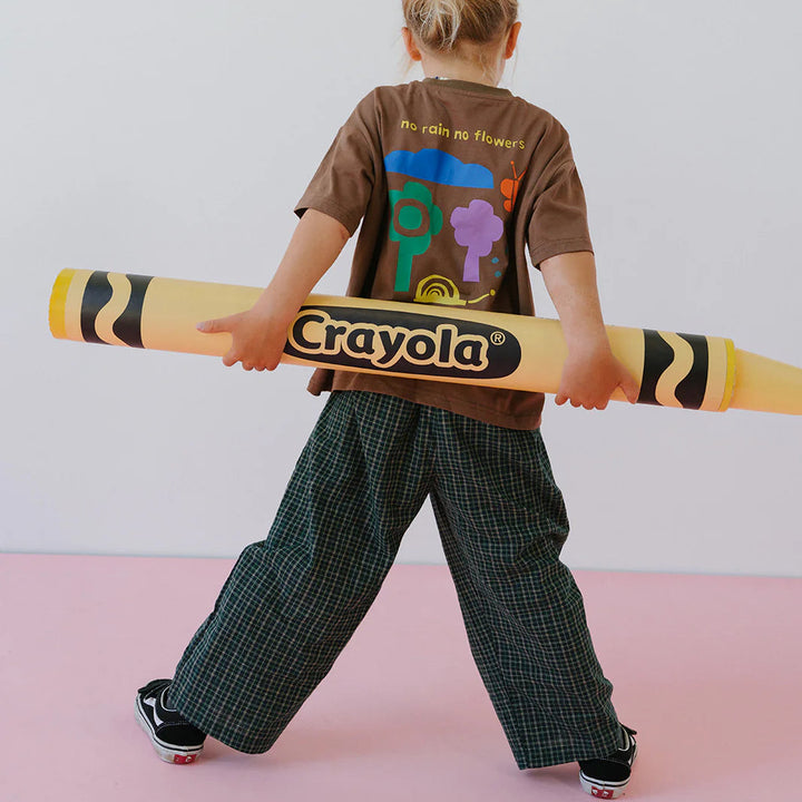 LENN LABEL COTTON CHECK PANT: FOREST