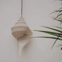 BLACK SALT CO. SHELL PENDANT: SAND