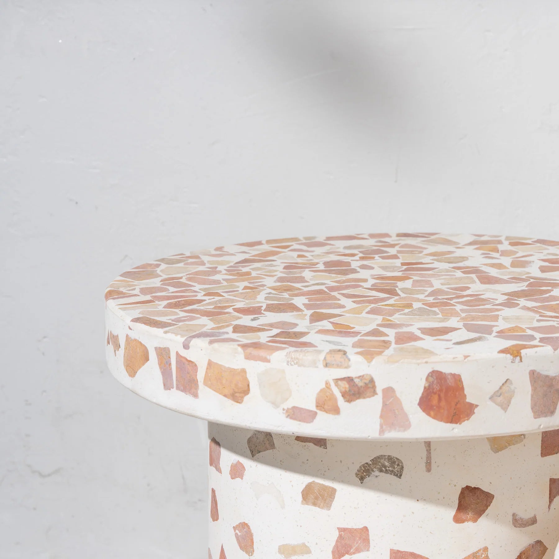 INARTISAN ILLIA TERRAZZO SIDE TABLE