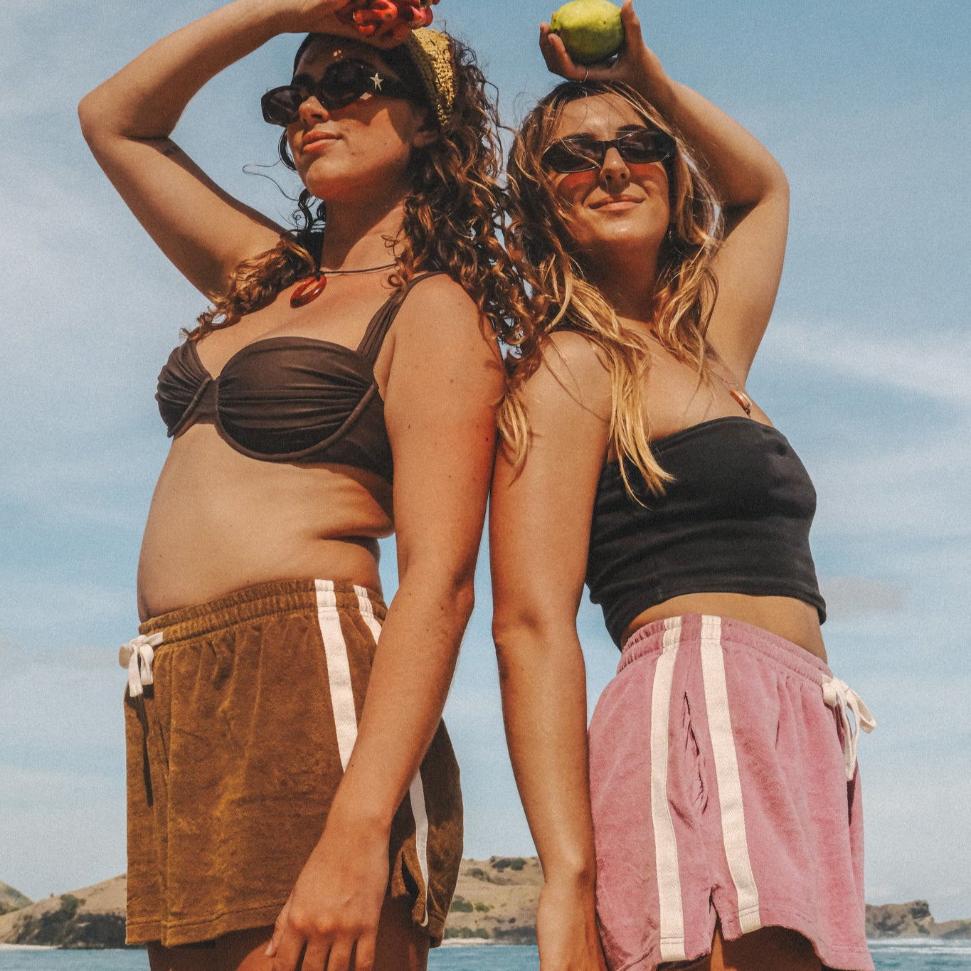 ATMOSEA TERRY TOWELLING SHORT: ARMY GREEN