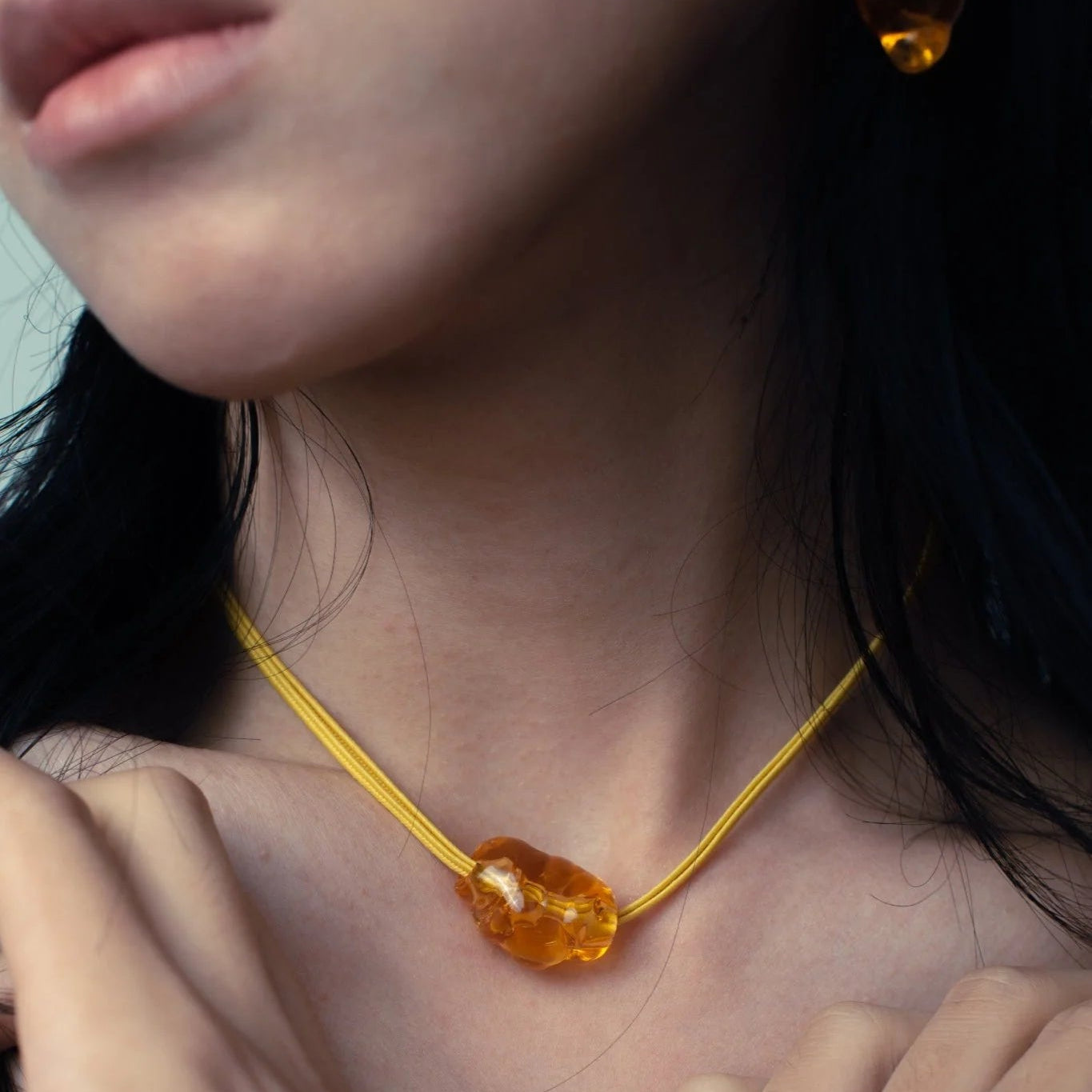 JEAN RILEY DUA CORD NECKLACE: SOLEIL