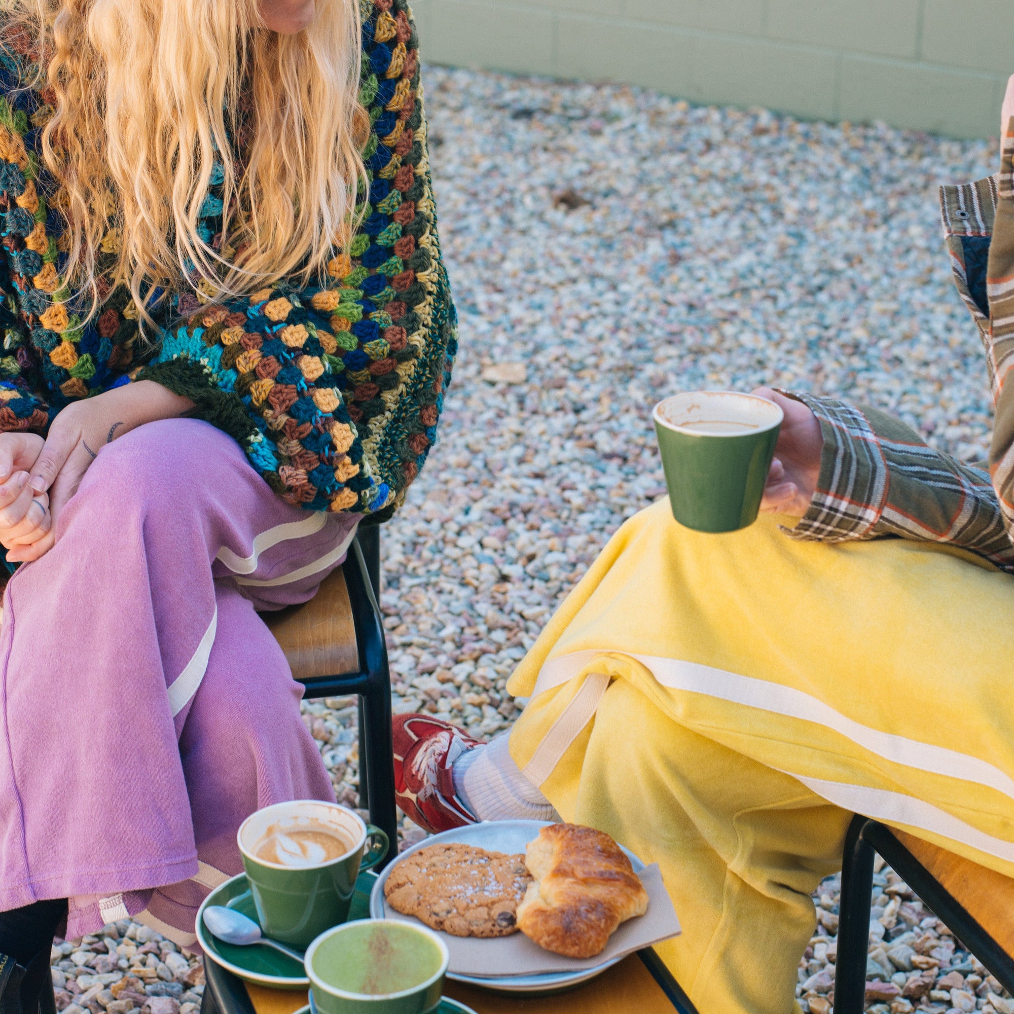 ATMOSEA APRES SURF PANT: JACARANDA PURPLE