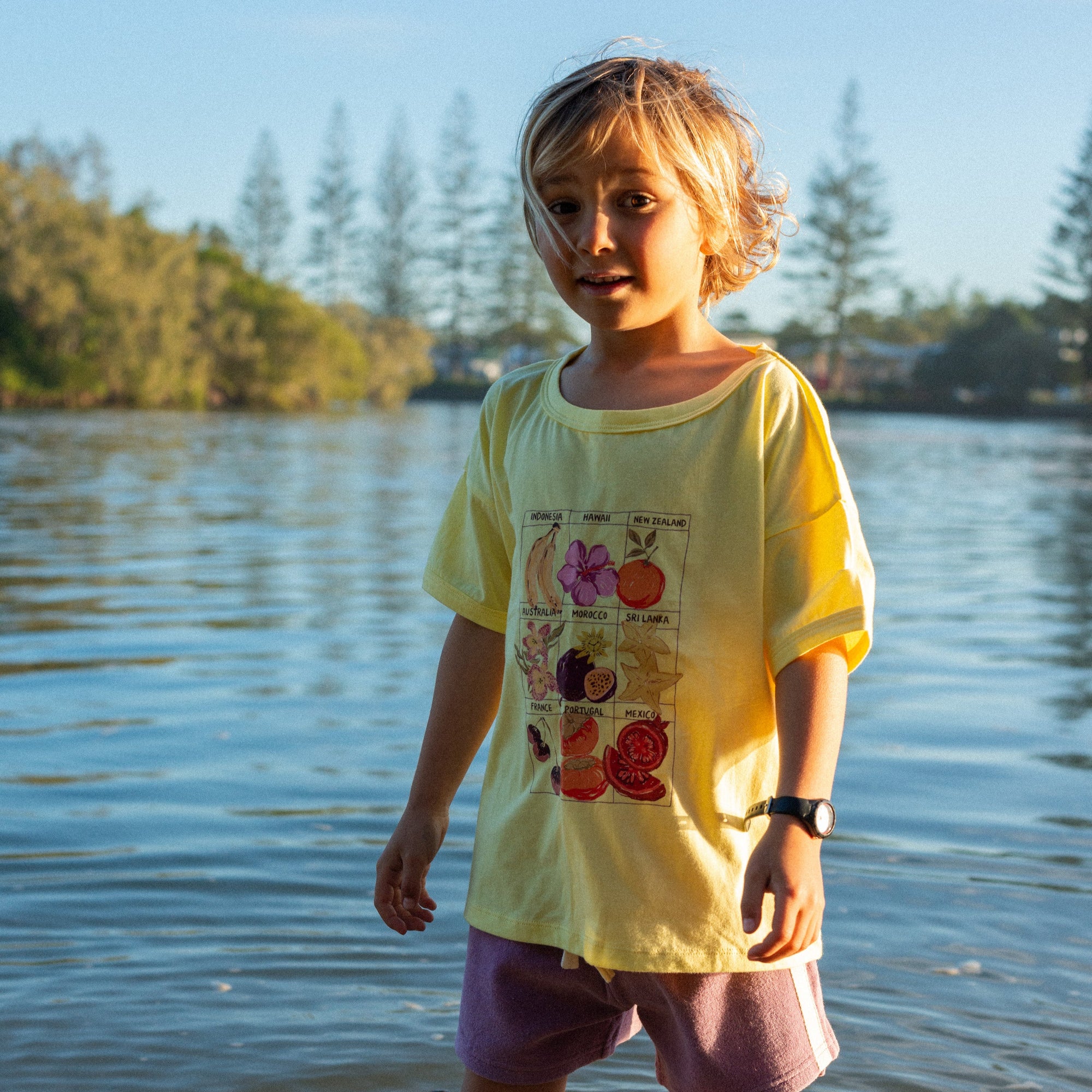 ATMOSEA KIDS ARTIST TEE: FRUITY