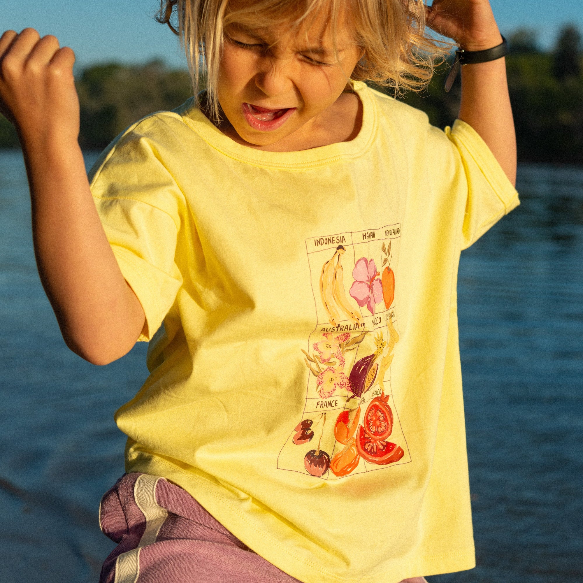 ATMOSEA KIDS ARTIST TEE: FRUITY