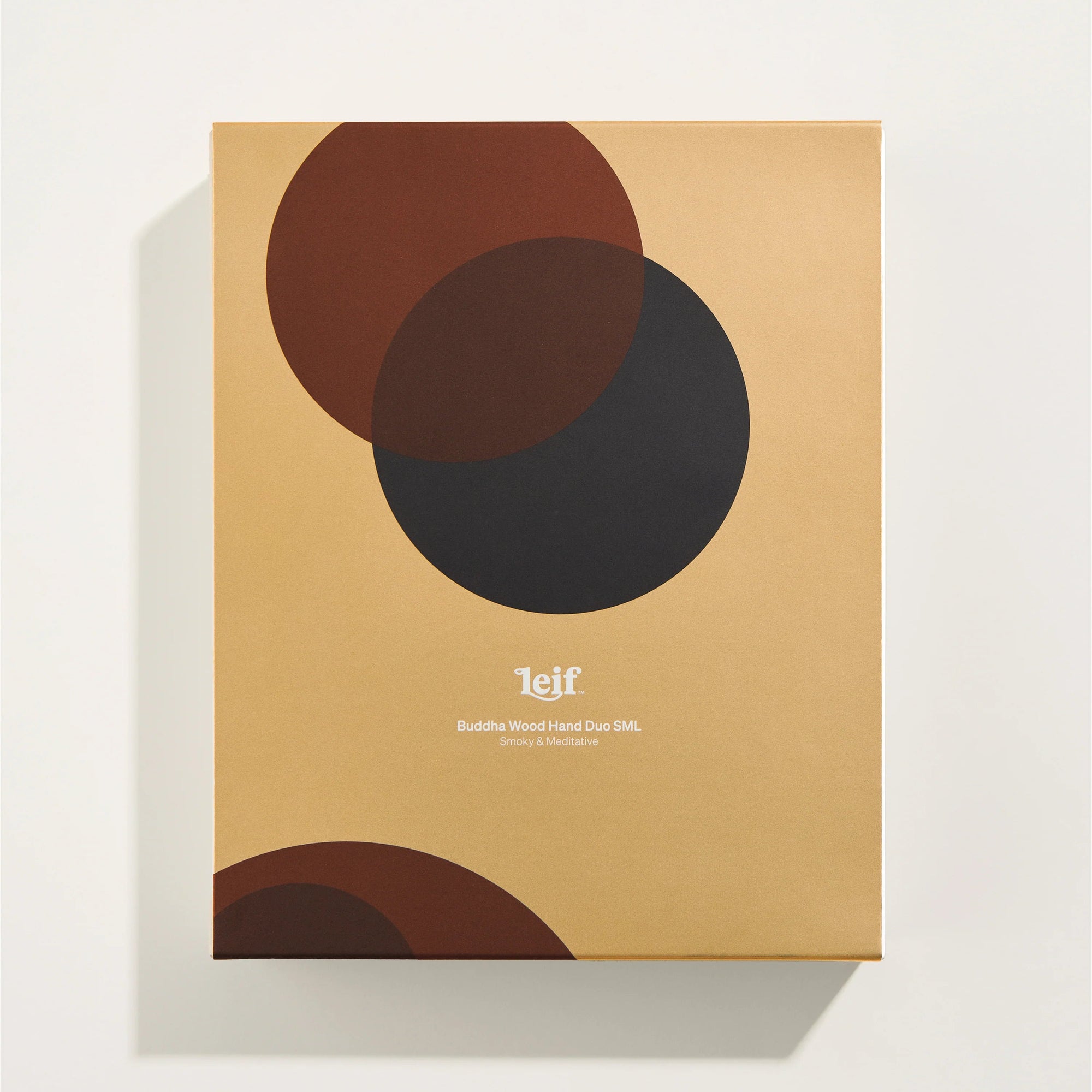 LEIF 'HOLIDAY' HAND DUO: BUDDHA WOOD/SML