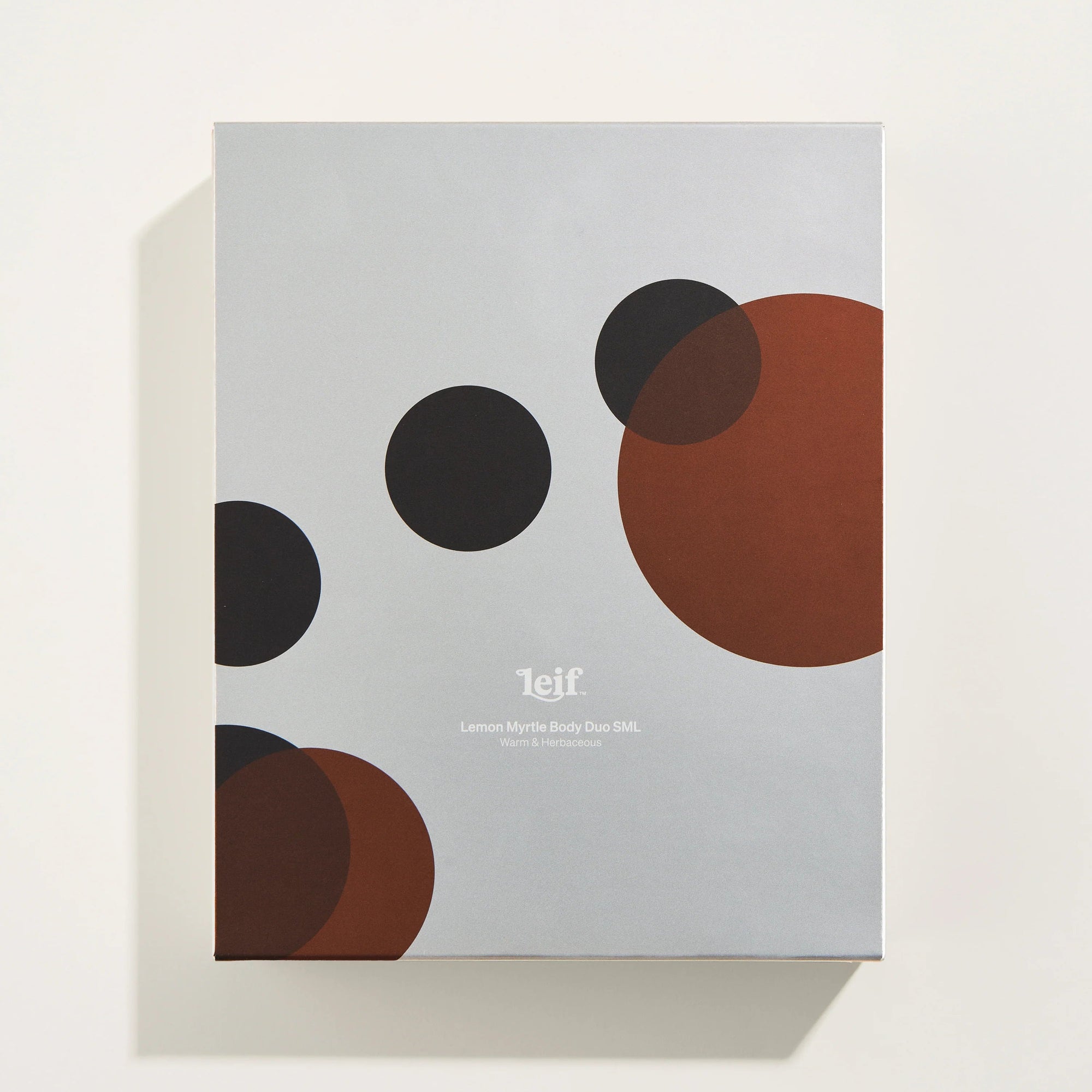 LEIF 'HOLIDAY' BODY DUO: LEMON MYRTLE/SML