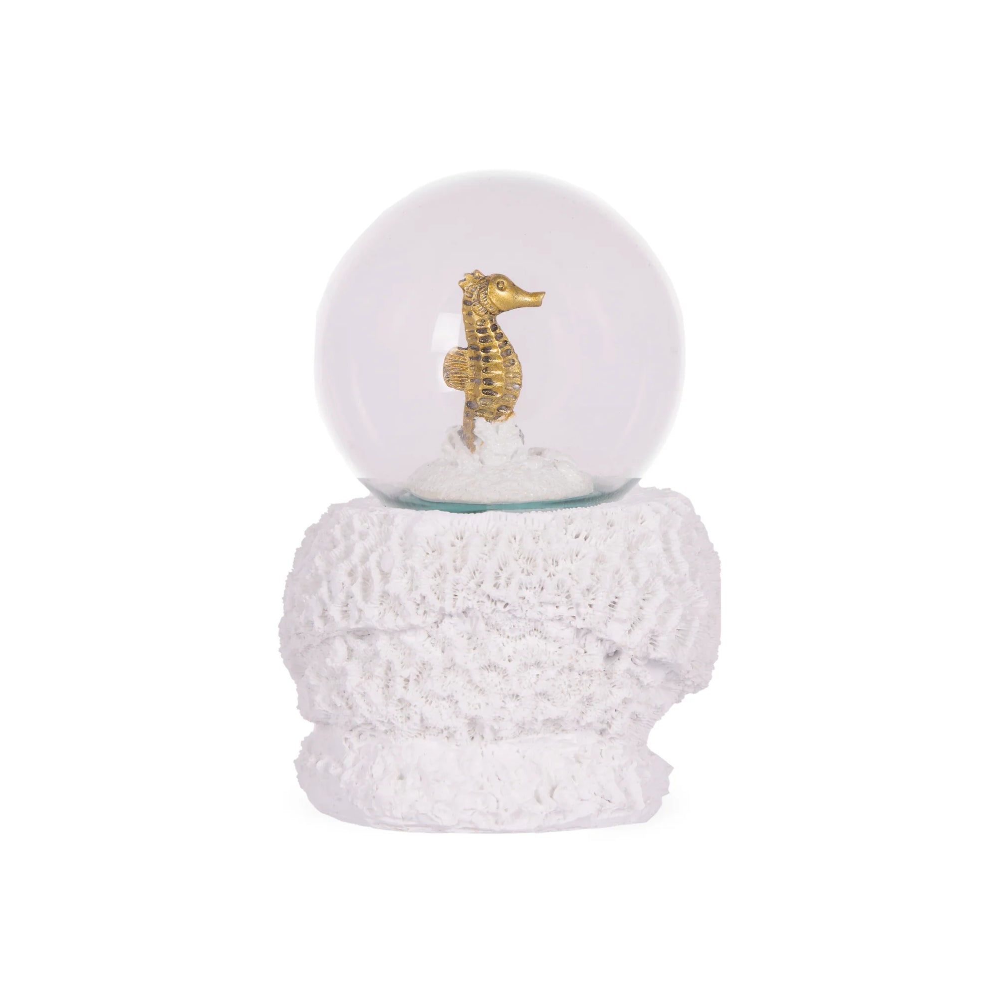 LUXE SEAHORSE SNOWGLOBE