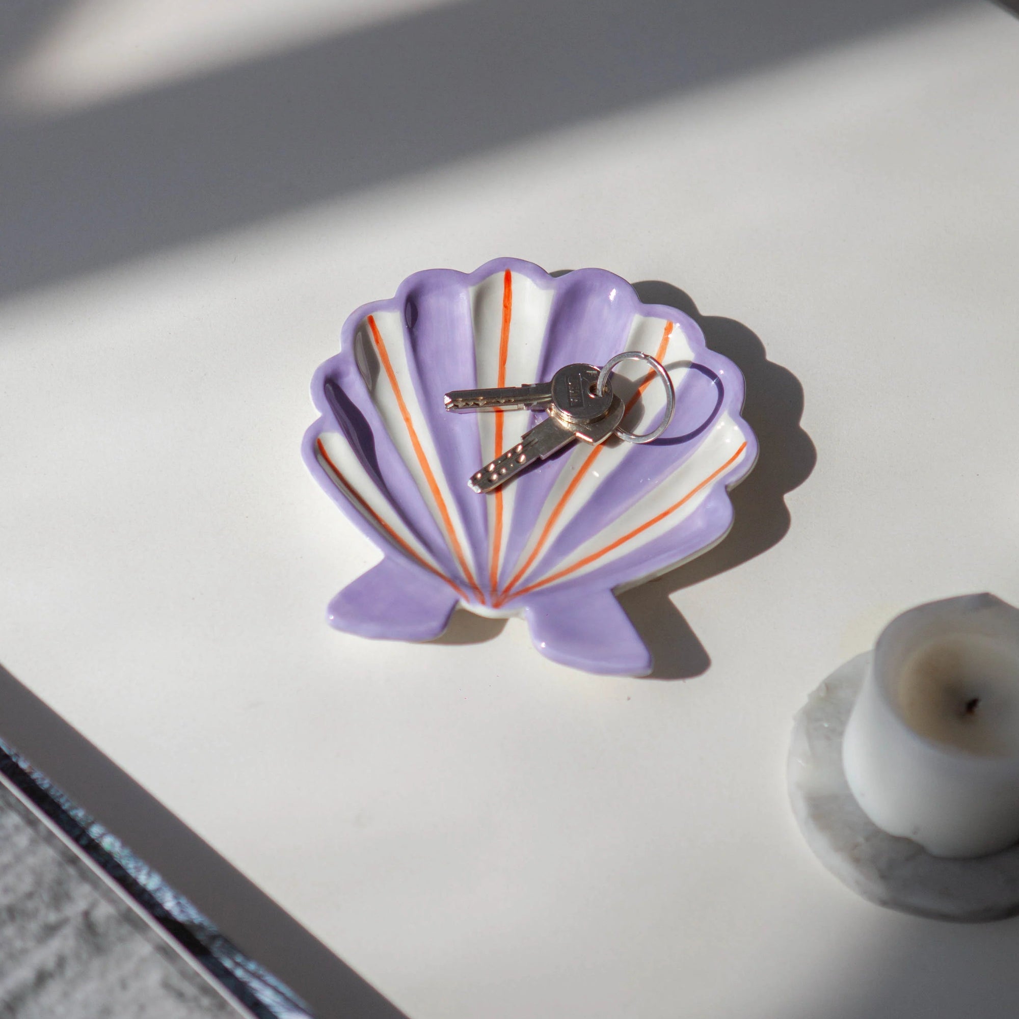 DOIY OCEAN DREAMS SEASHELLS TRAY