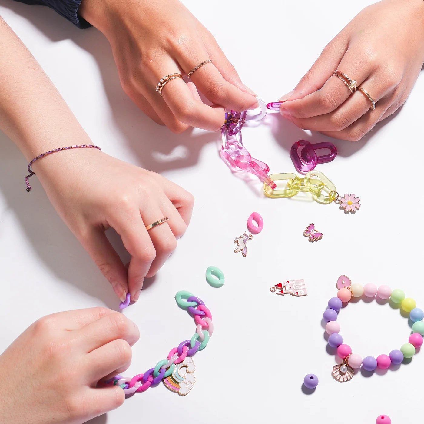 JOURNEY OF SOMETHING DECORATE YOUR OWN CHUNKY BRACELETS