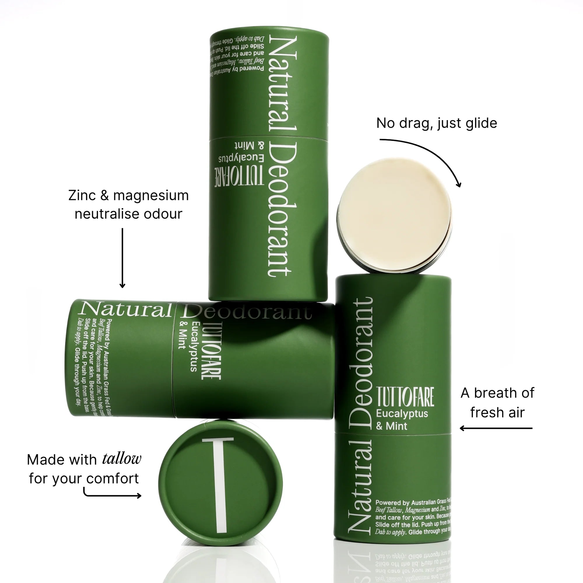 TUTTOFARE NATURAL DEODORANT