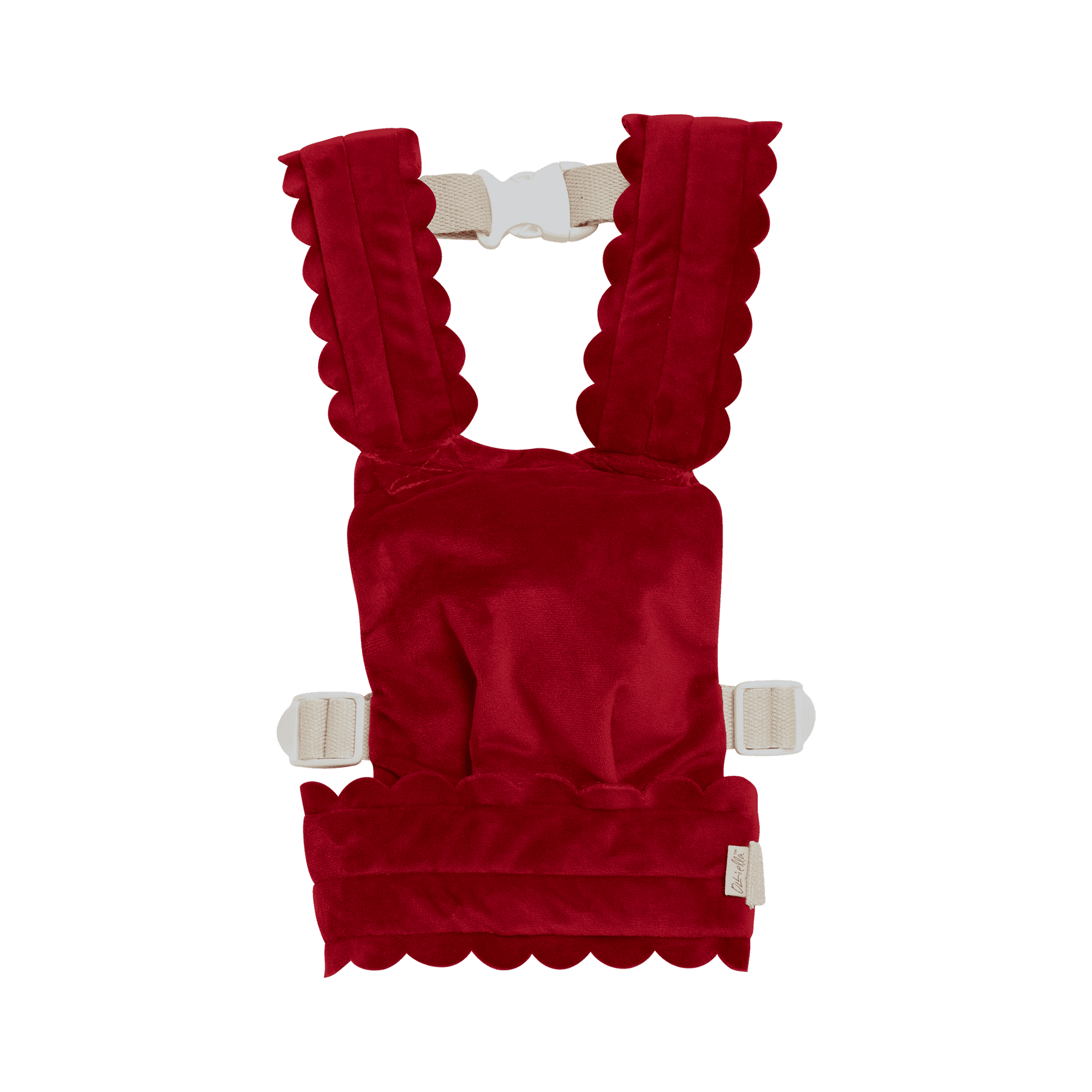 OLLI ELLA DOLLS PETAL CARRIER: RED