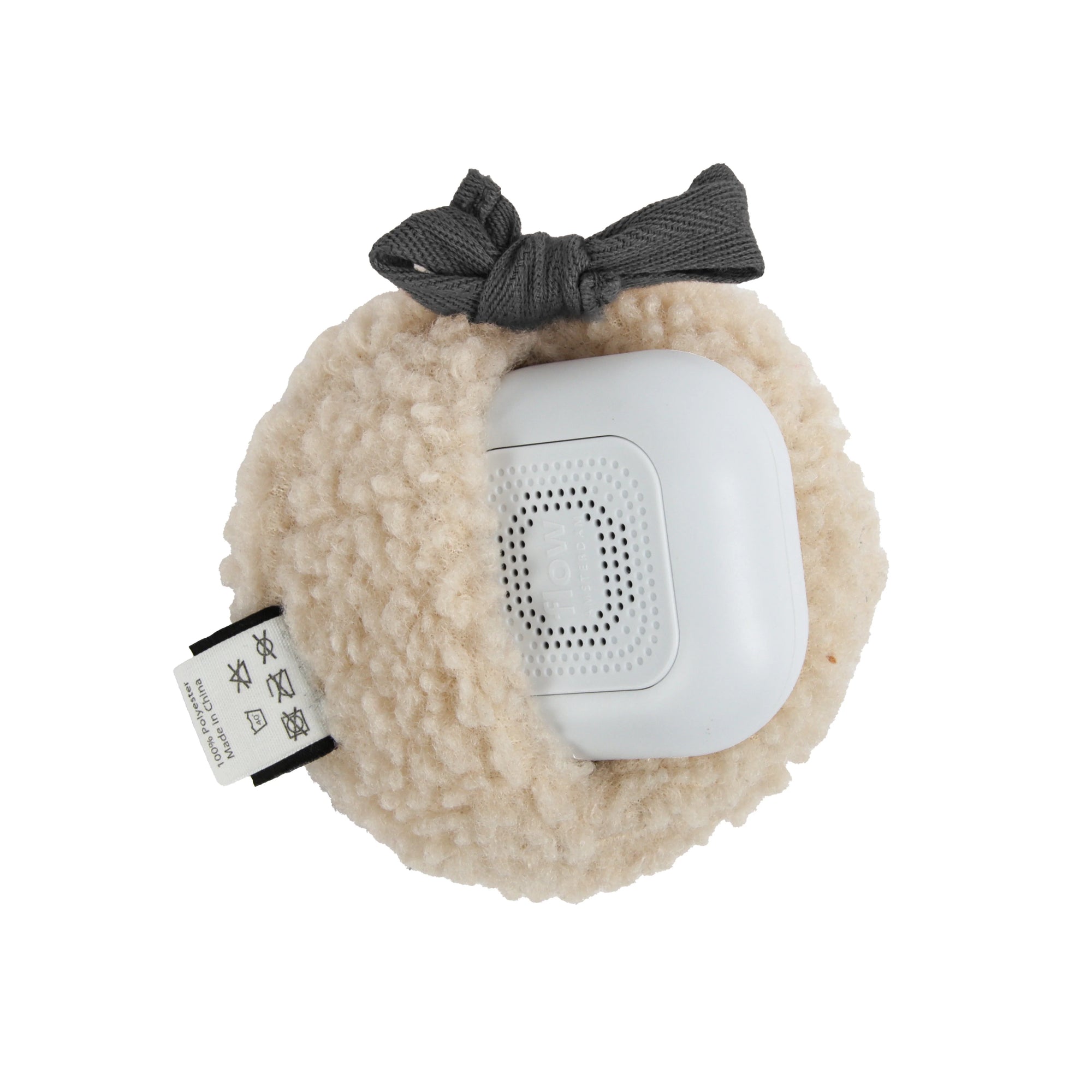 FLOW AMSTERDAM BILLY COMFORTER ON THE GO: HEARTS BEIGE