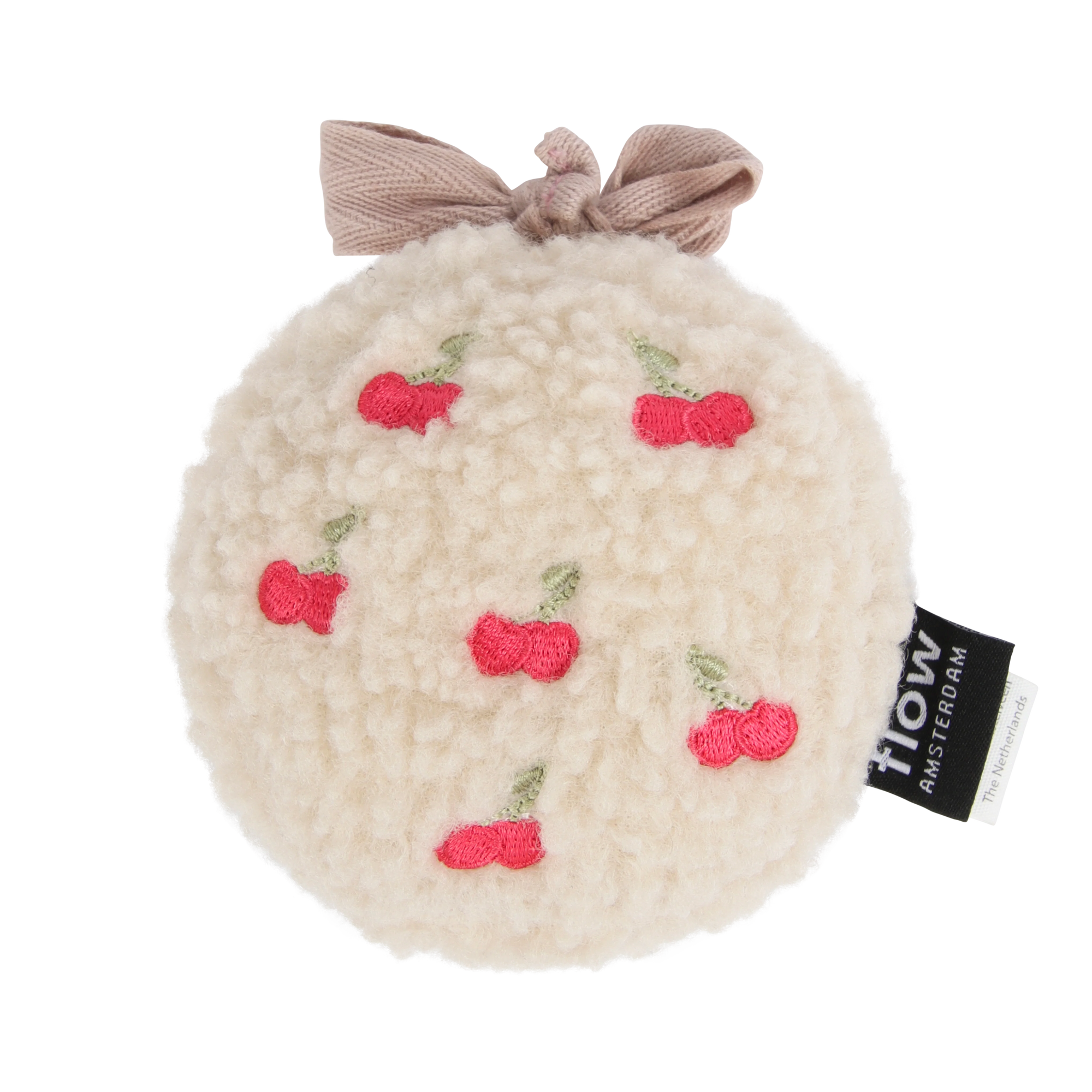 FLOW AMSTERDAM LUCY COMFORTER ON THE GO: CHERRIES BEIGE