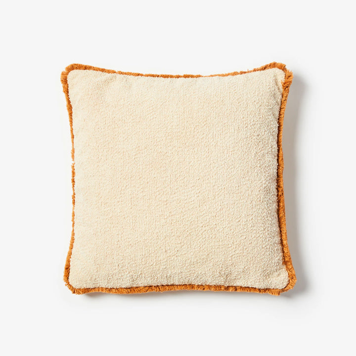 BONNIE AND NEIL GRAIN CUSHION: CREAM/50CM