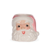VINTAGE SANTA POT: PINK