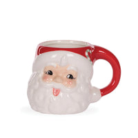 VINTAGE SANTA MUG: RED