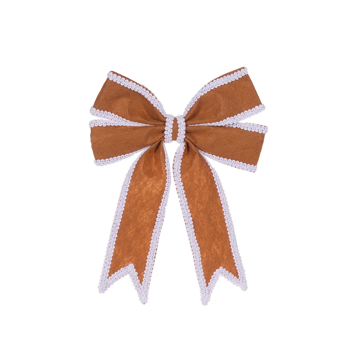 HANGING GINGERBREAD BOW