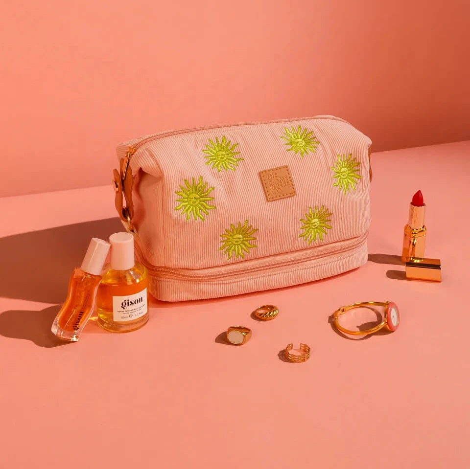 THE SOMEWHERE CO COSMETIC BAG: SOLEIL