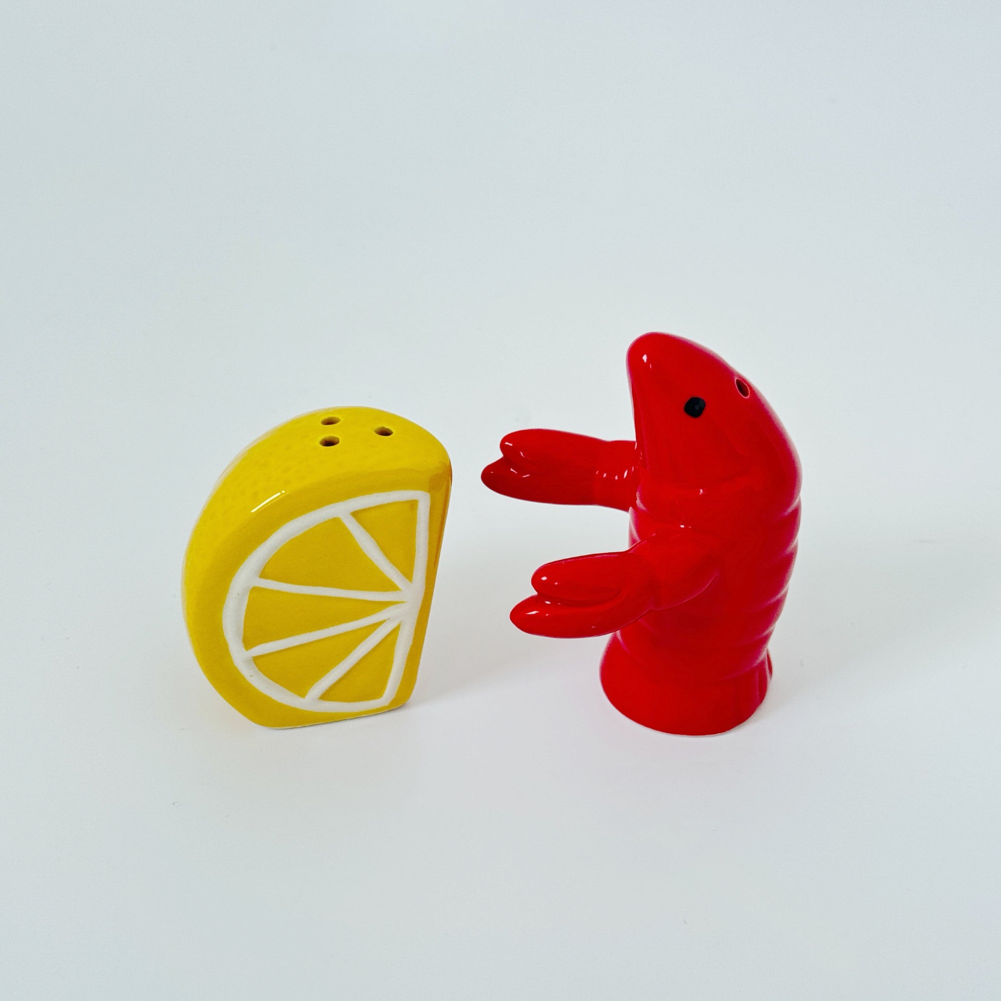 PRAWN & LEMON S&P SHAKERS: 2PC