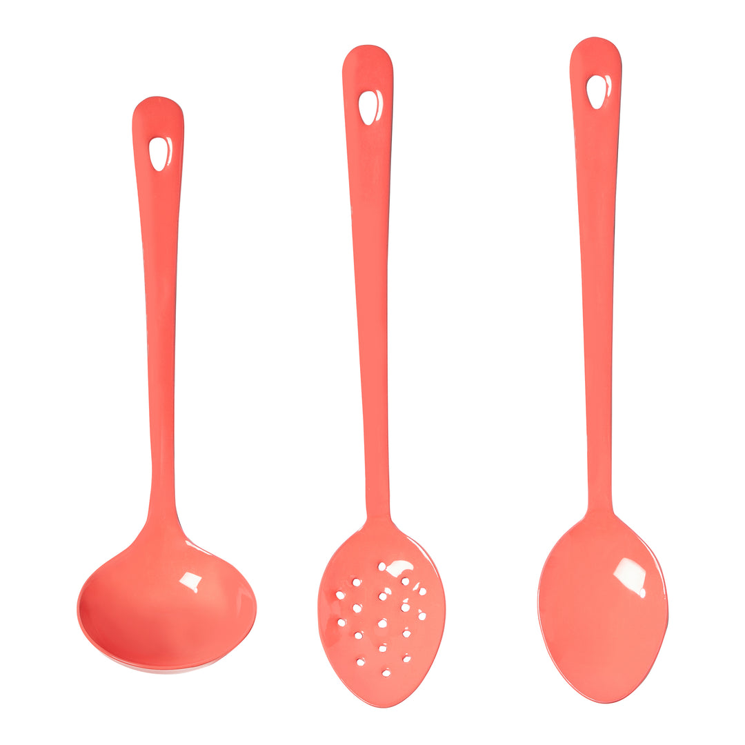 BONNIE AND NEIL ENAMEL 3PC KITCHEN SET: CANDY