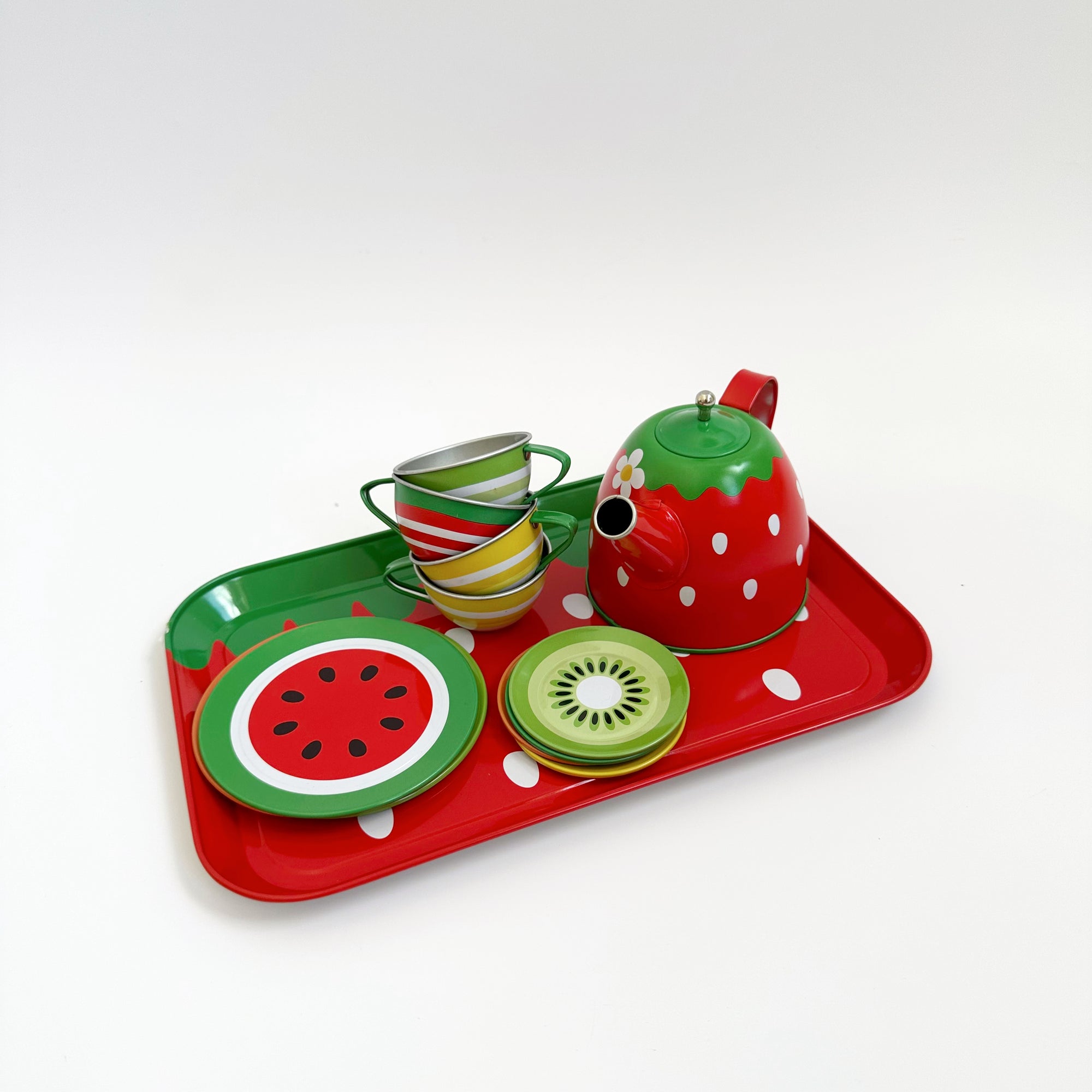 FRUIT TIN TEA SET