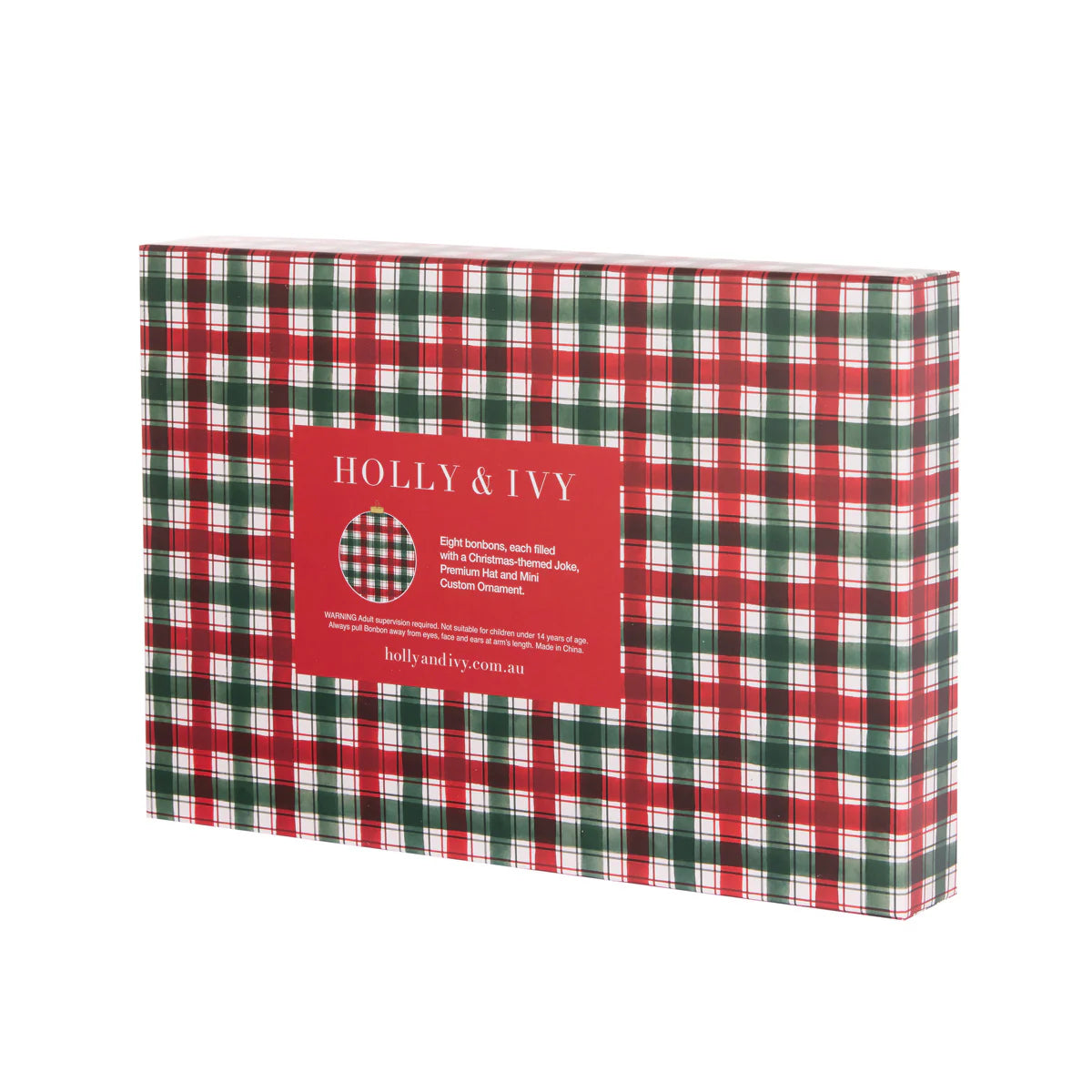 TRADITIONAL TARTAN BON BONS 8PK