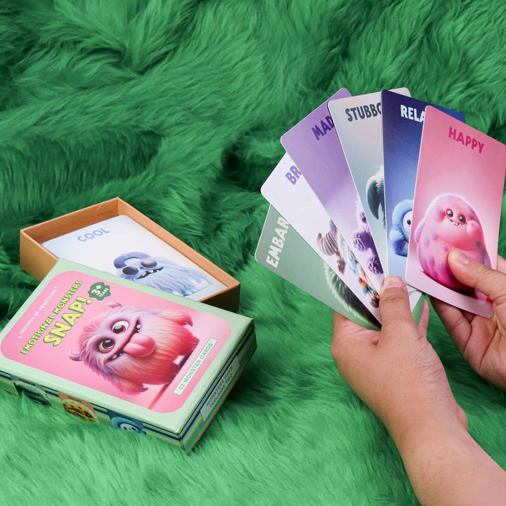 JOURNEY OF SOMETHING EMOTIONAL MONSTERS SNAP CARDS