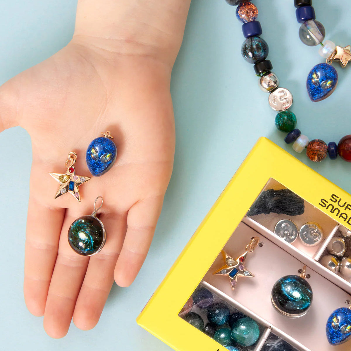 SUPER SMALLS MAKE IT SPACEY MINI BEAD KIT