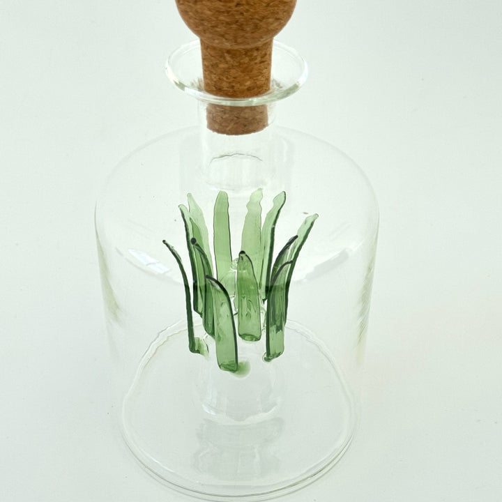 AGAVE GLASS TEQUILA DECANTER