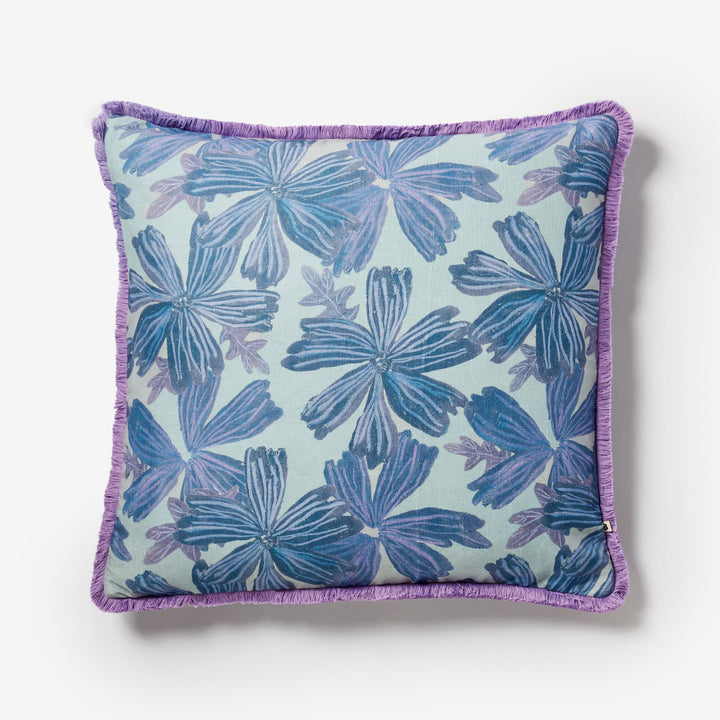 BONNIE AND NEIL MAVE CUSHION: BLUE/60CM