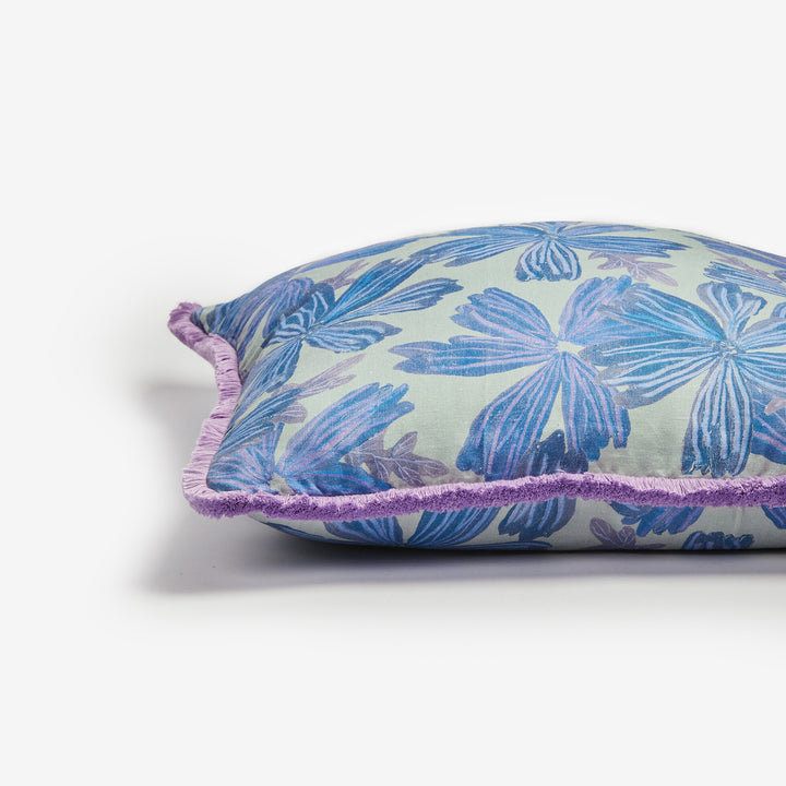 BONNIE AND NEIL MAVE CUSHION: BLUE/60CM