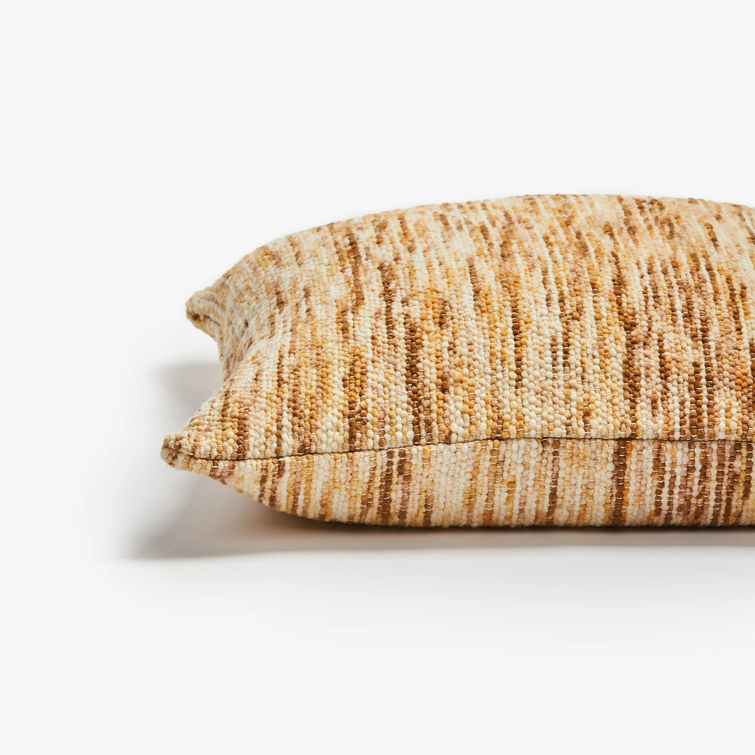 BONNIE AND NEIL WOOL MARLE CUSHION: CREAM/ 60CM
