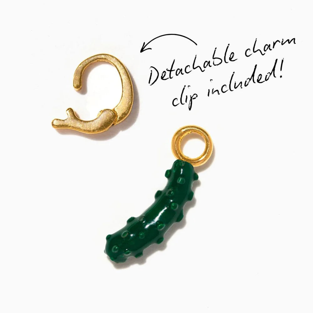 GIRLS CREW IN A PICKLE CHARM: GOLD