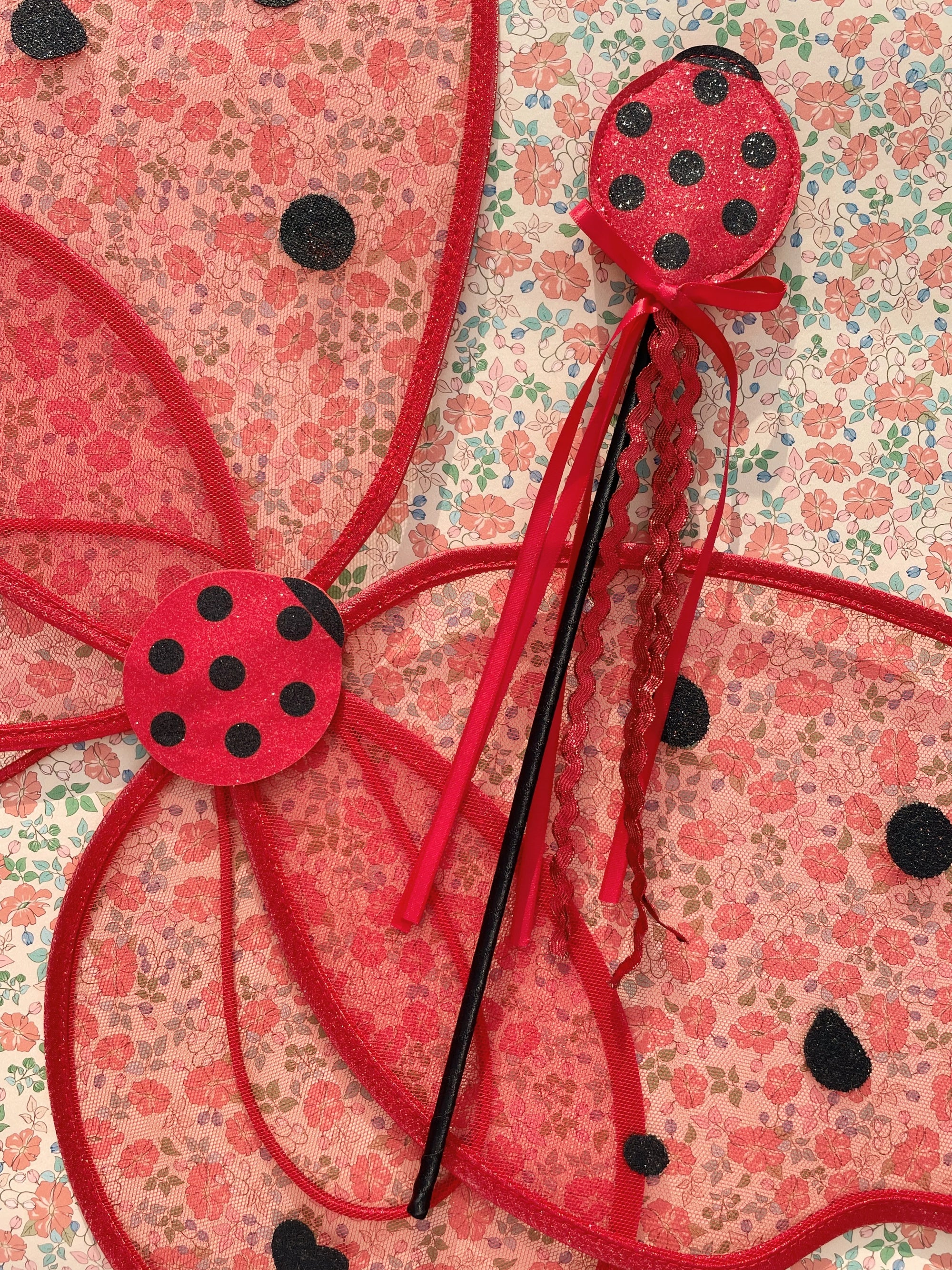 KONGES SLOJD FAIRY LADYBUG COSTUME: LADYBUG GLITTER