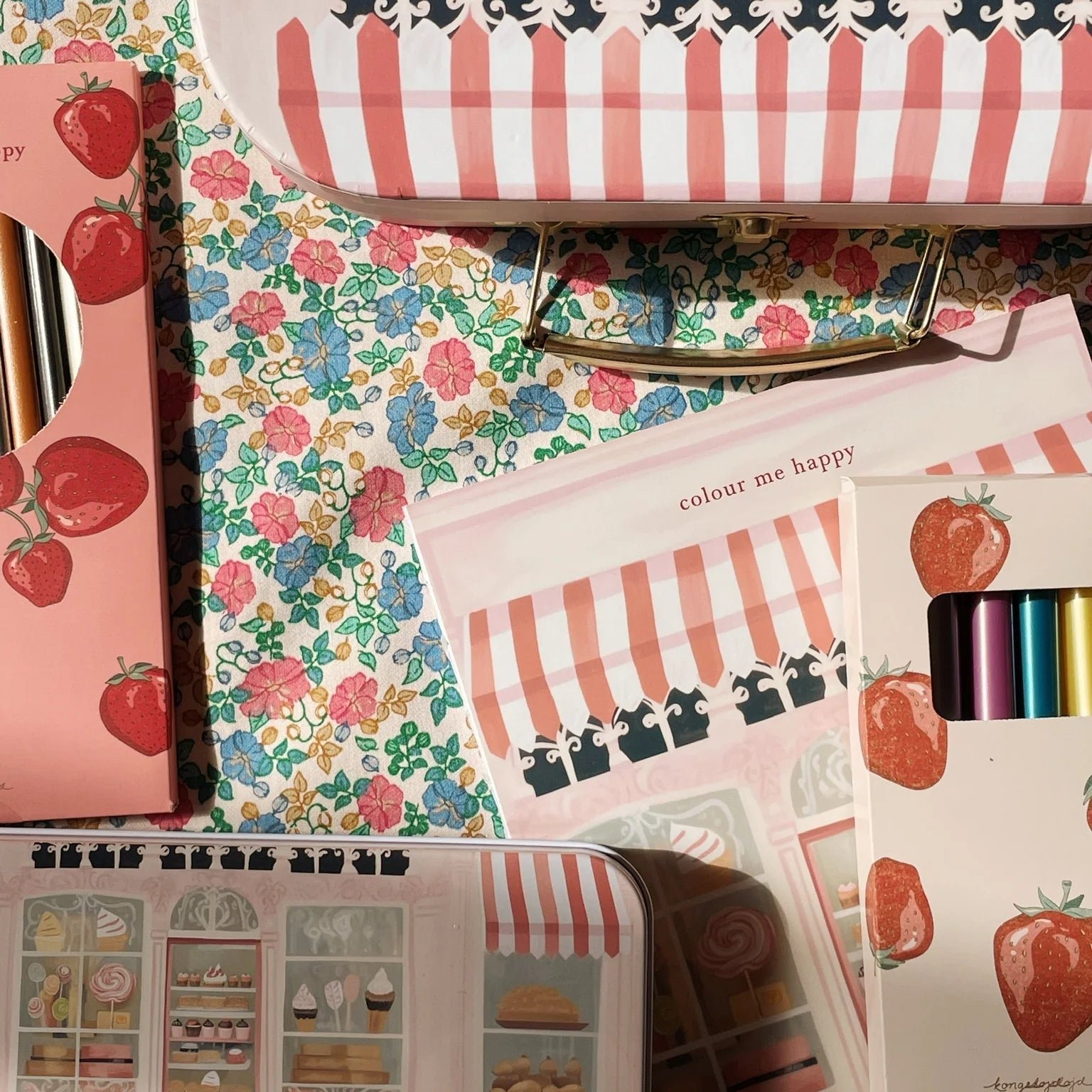 KONGES SLOJD LITTLE ARTISTS SET: PINK